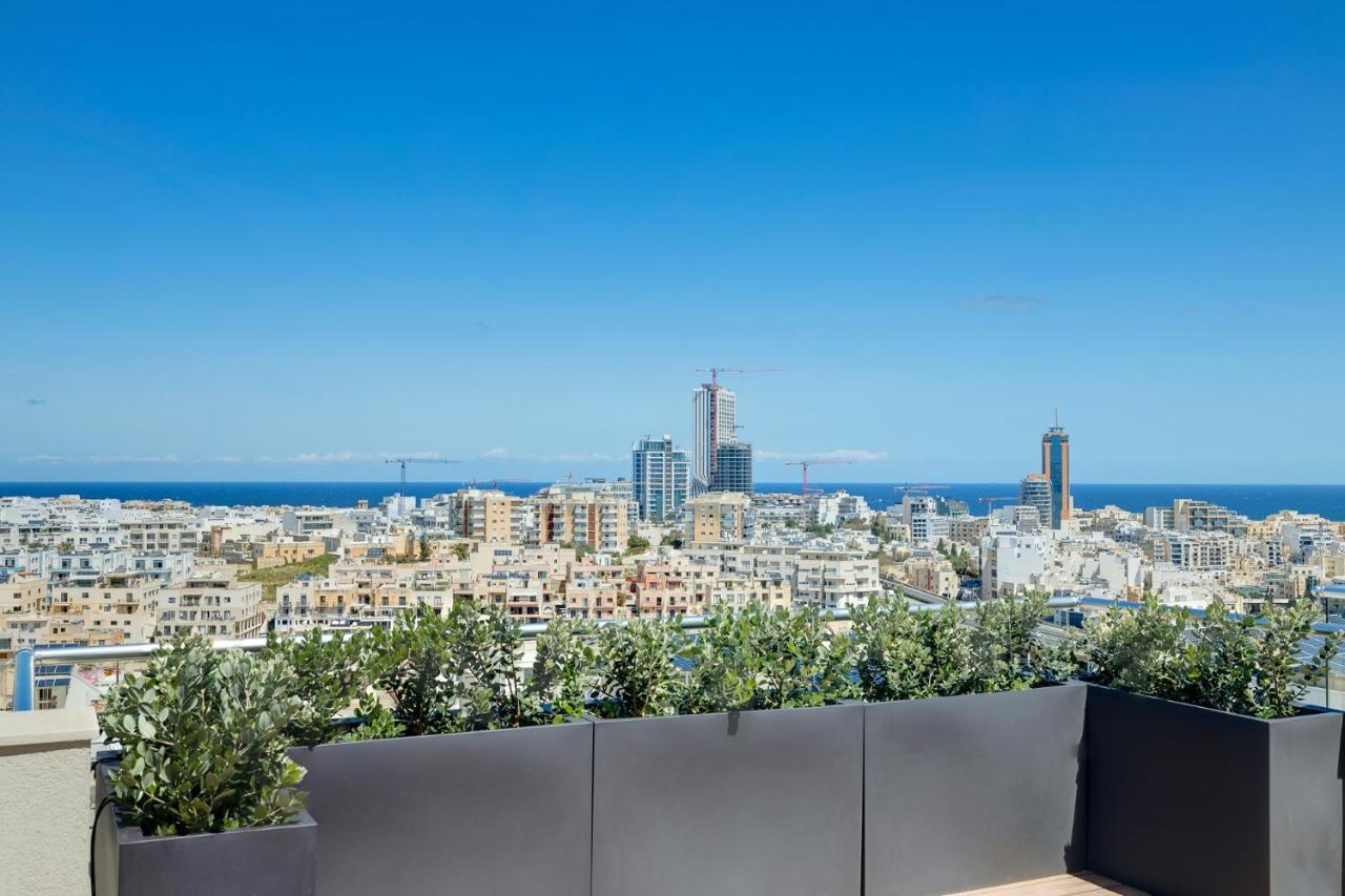 Appartement Luxury Penthouse With Terrace And Views San Ġiljan