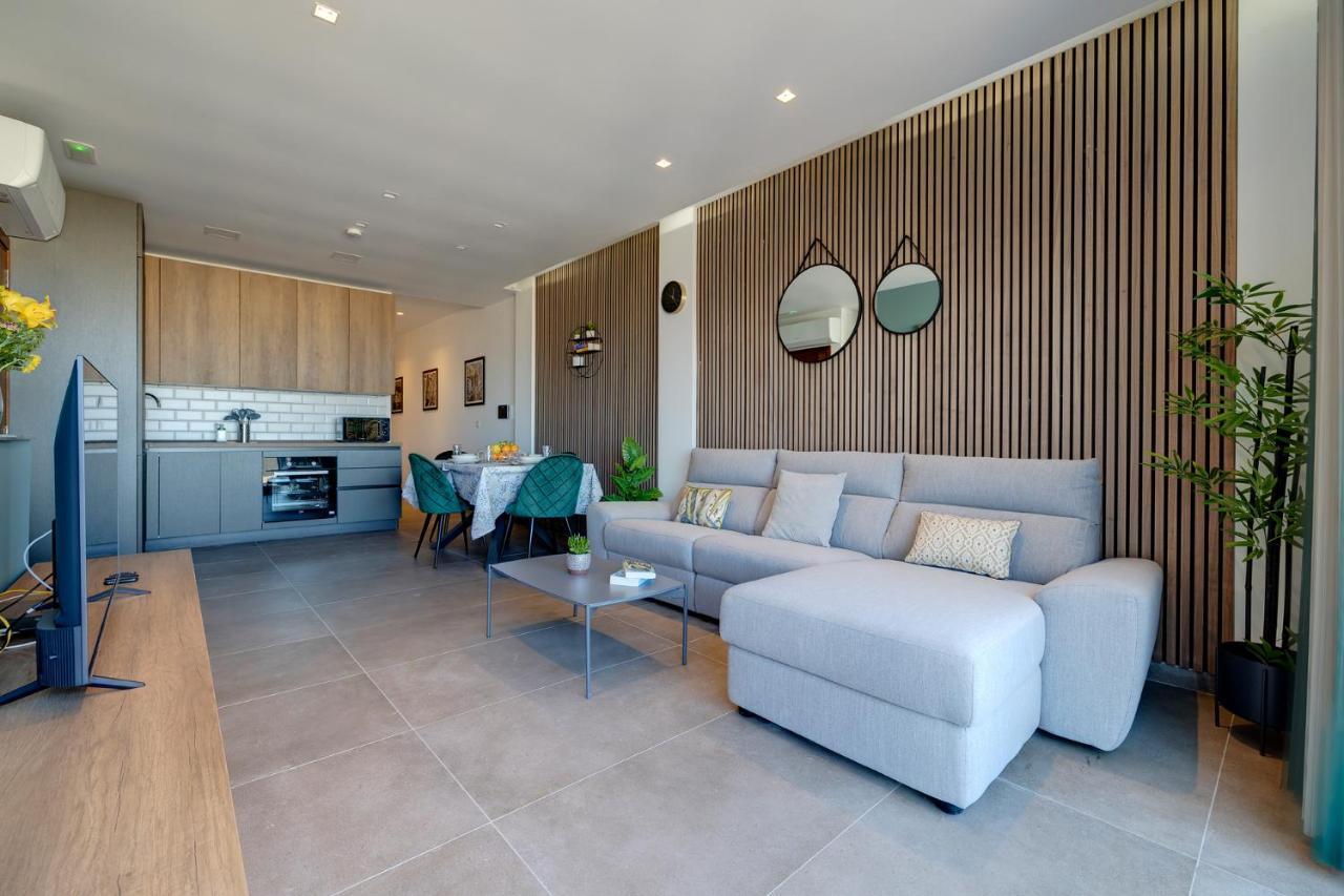 Appartement Luxury Penthouse With Terrace And Views San Ġiljan