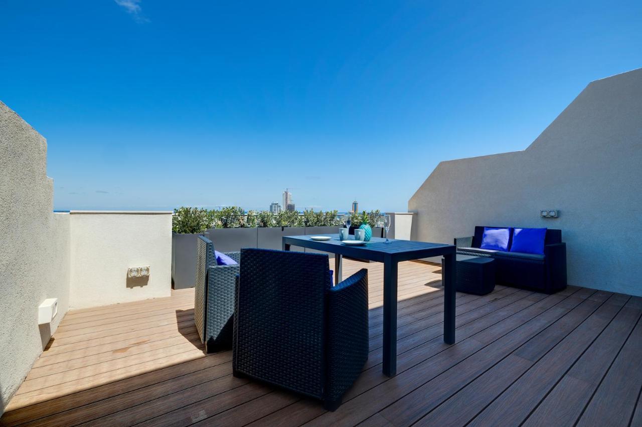 Luxury Penthouse With Terrace And Views Apartman San Ġiljan